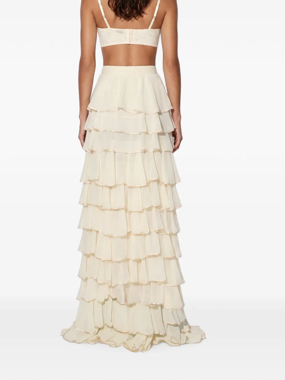 Elisabetta Franchi Bh van kant Beige