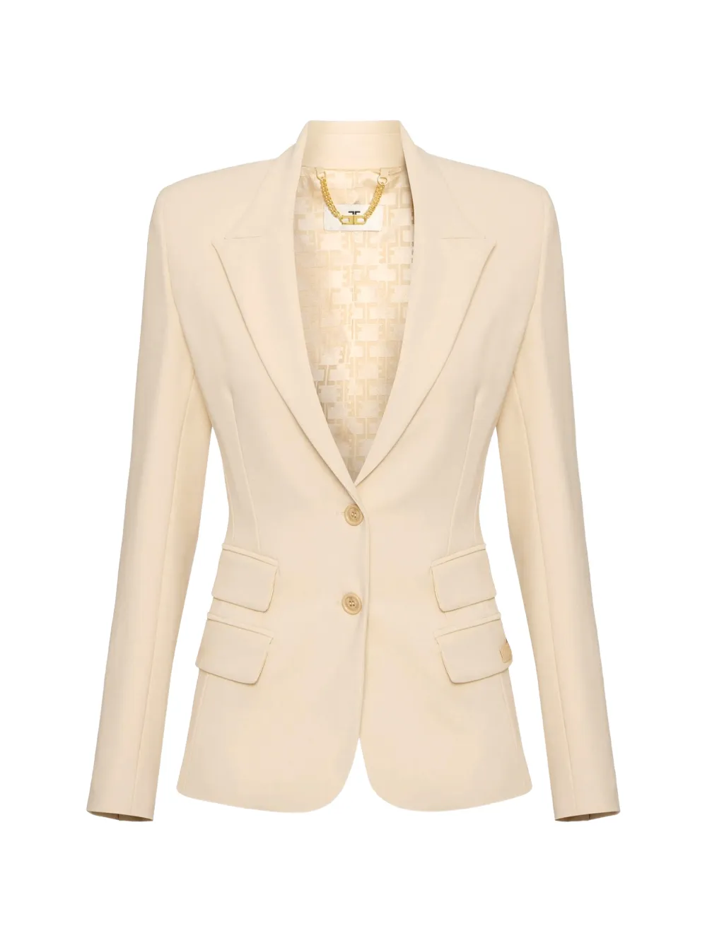 Elisabetta Franchi jacket in lightweight crêpe