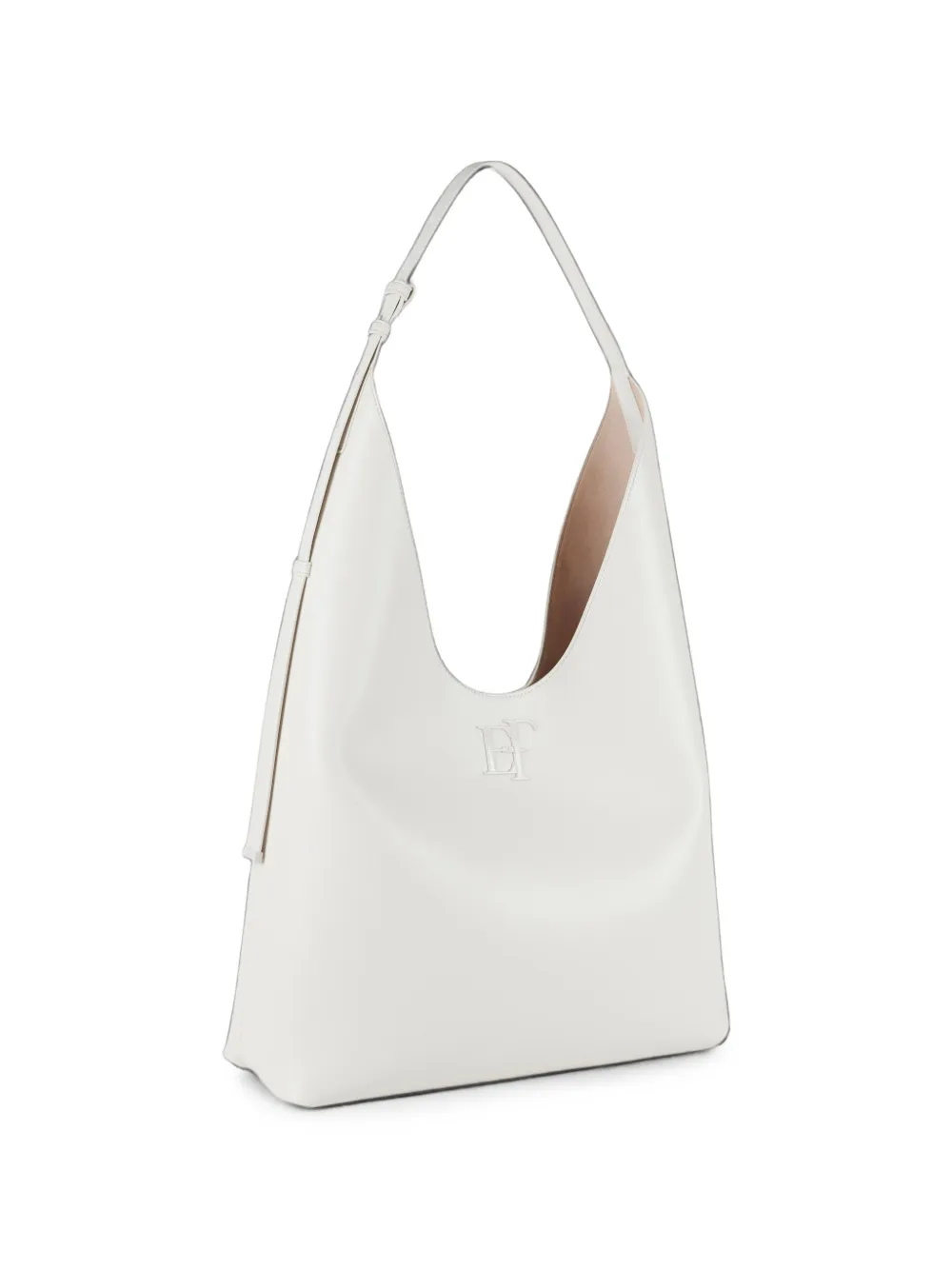 Elisabetta Franchi Grote tas met logo Wit