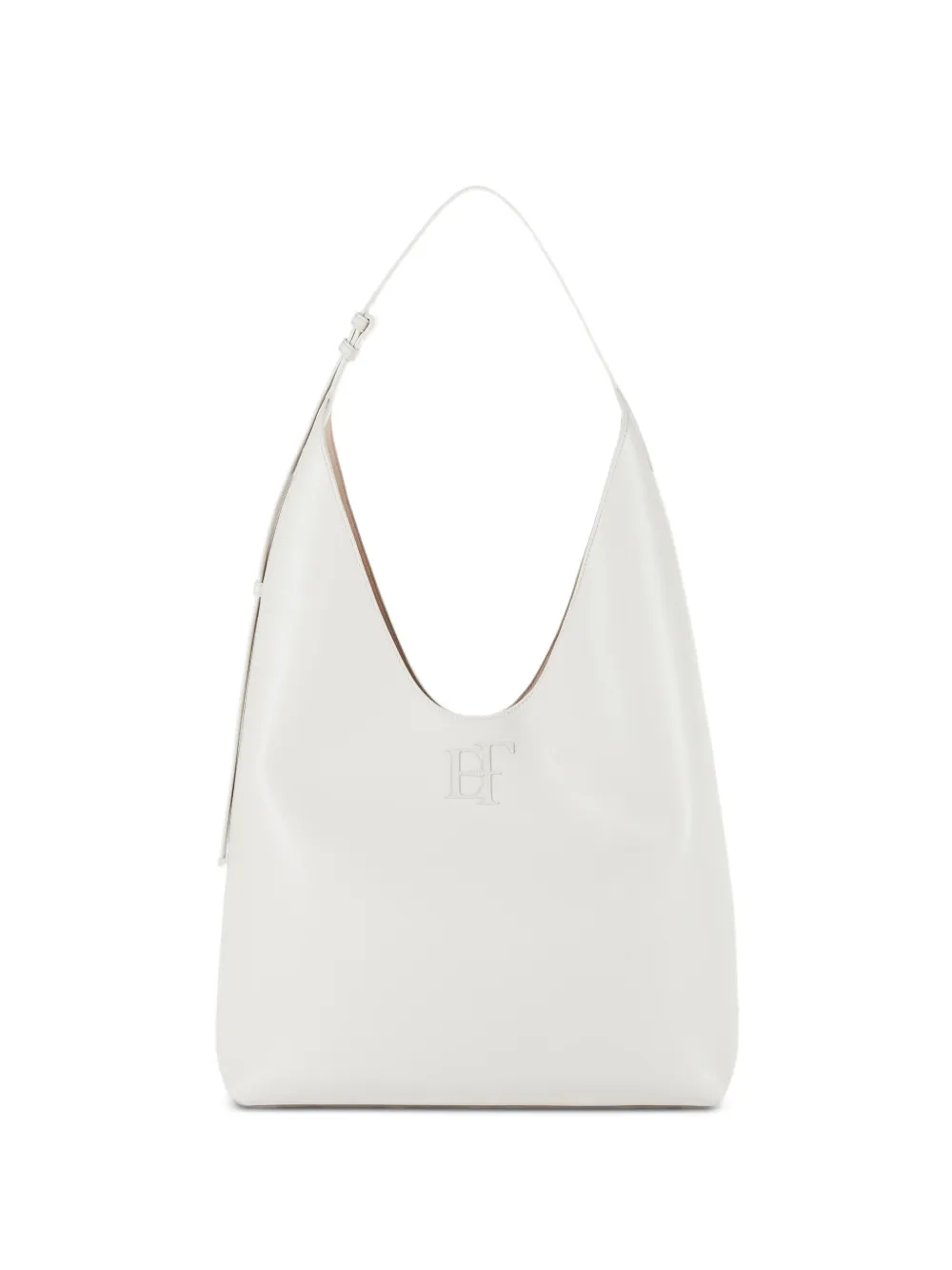 Elisabetta Franchi large bag with logo - Bianco