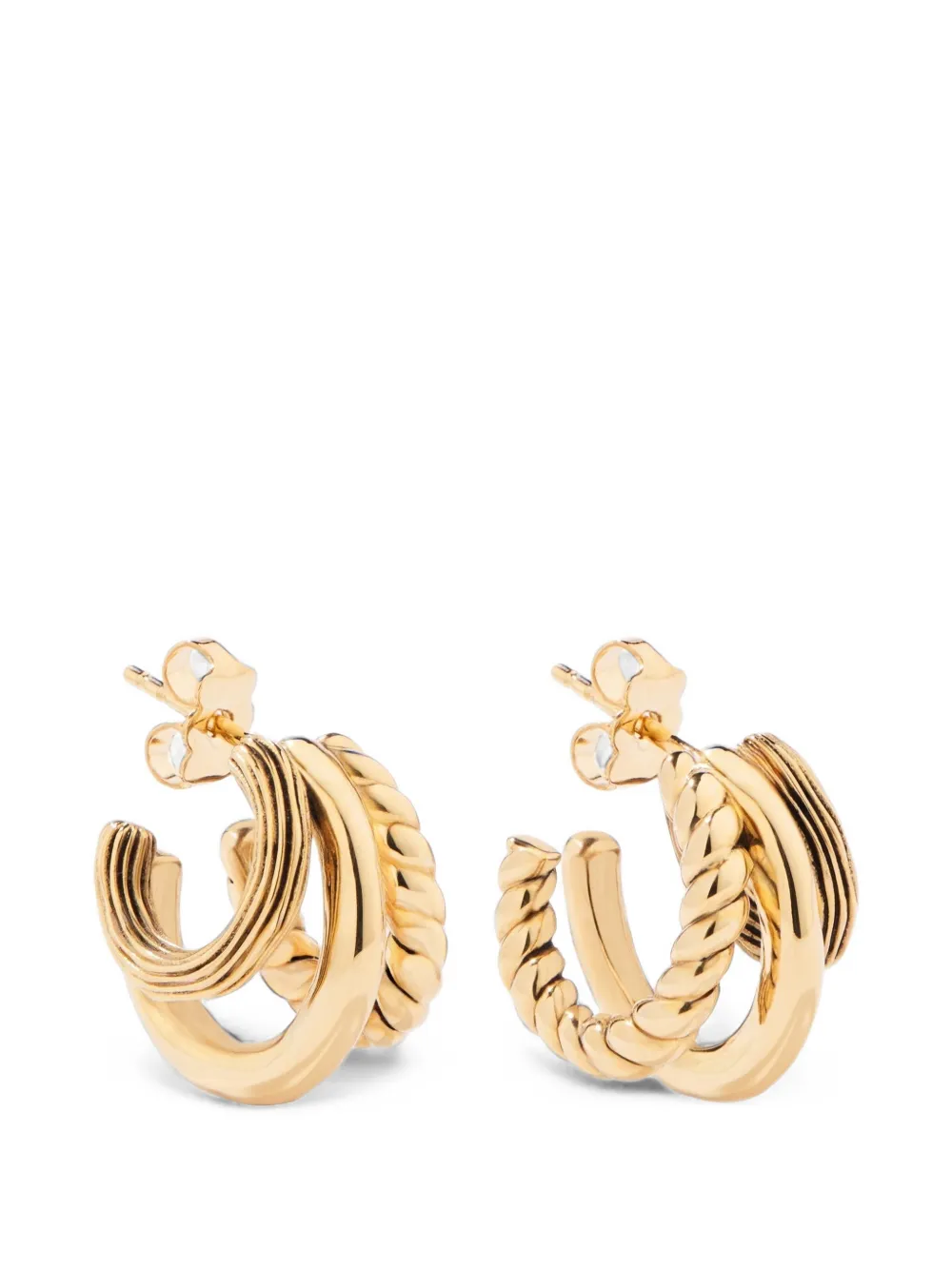 Aurelie Bidermann Letaba hoop earrings
