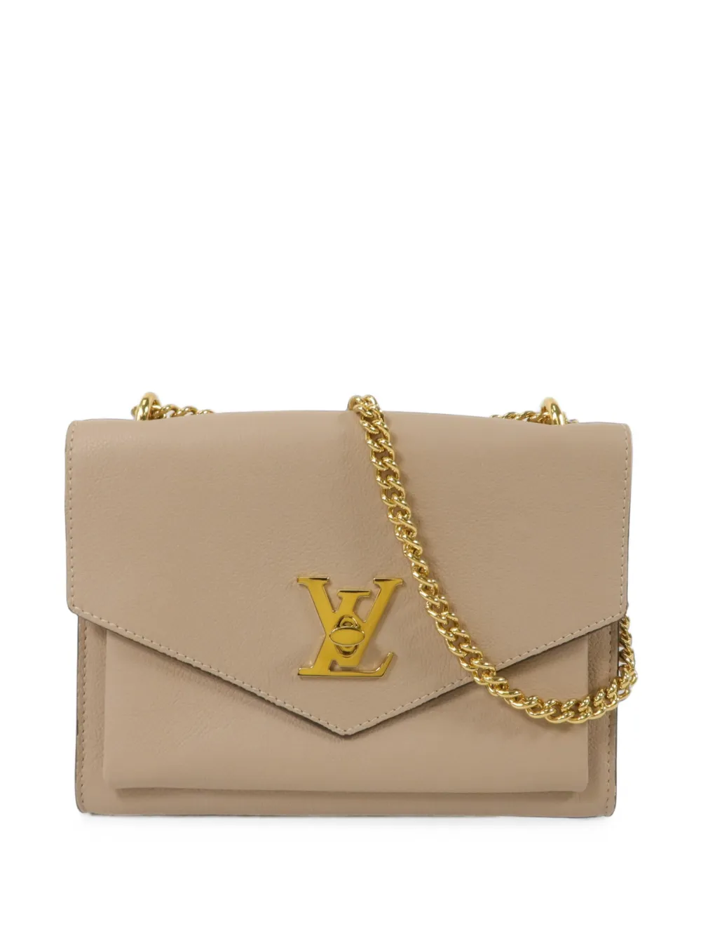 Louis Vuitton Pre-Owned My Lockme Chain shoulder bag - Nude