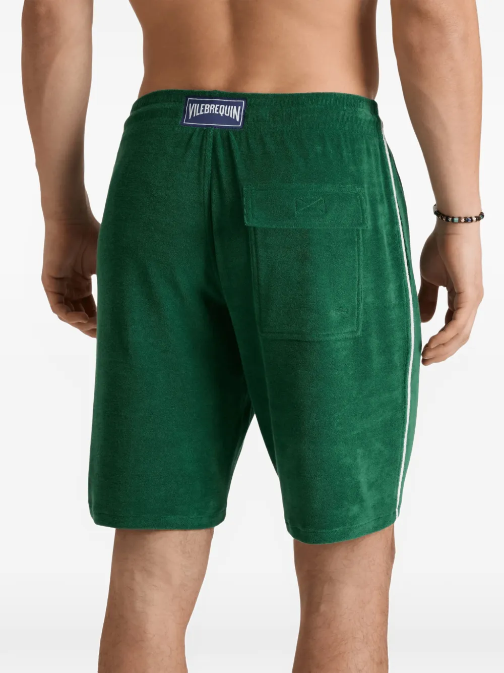Vilebrequin Bermuda shorts met trekkoord Groen