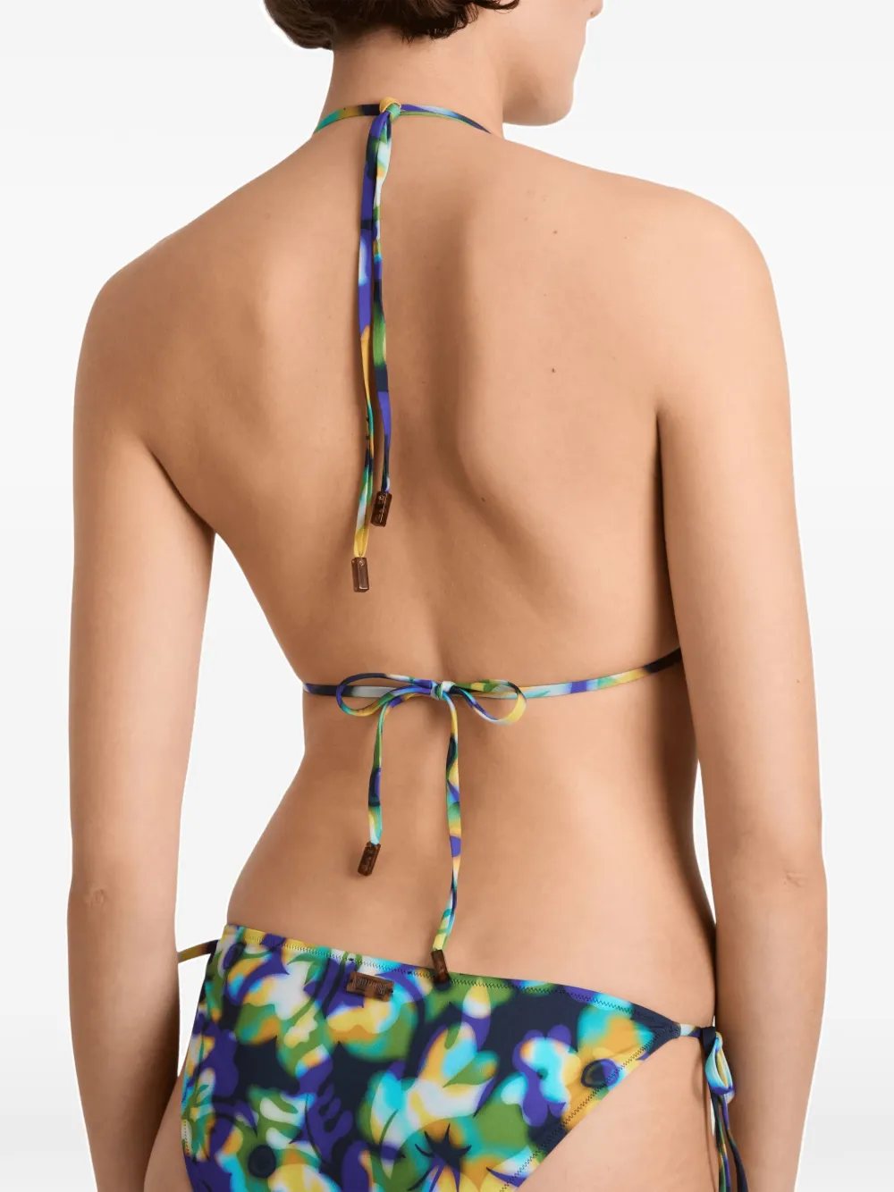 Vilebrequin Bikinitop met bloemenprint Blauw