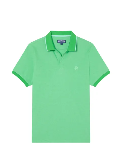 Vilebrequin logo-jacquard piqué T-shirt