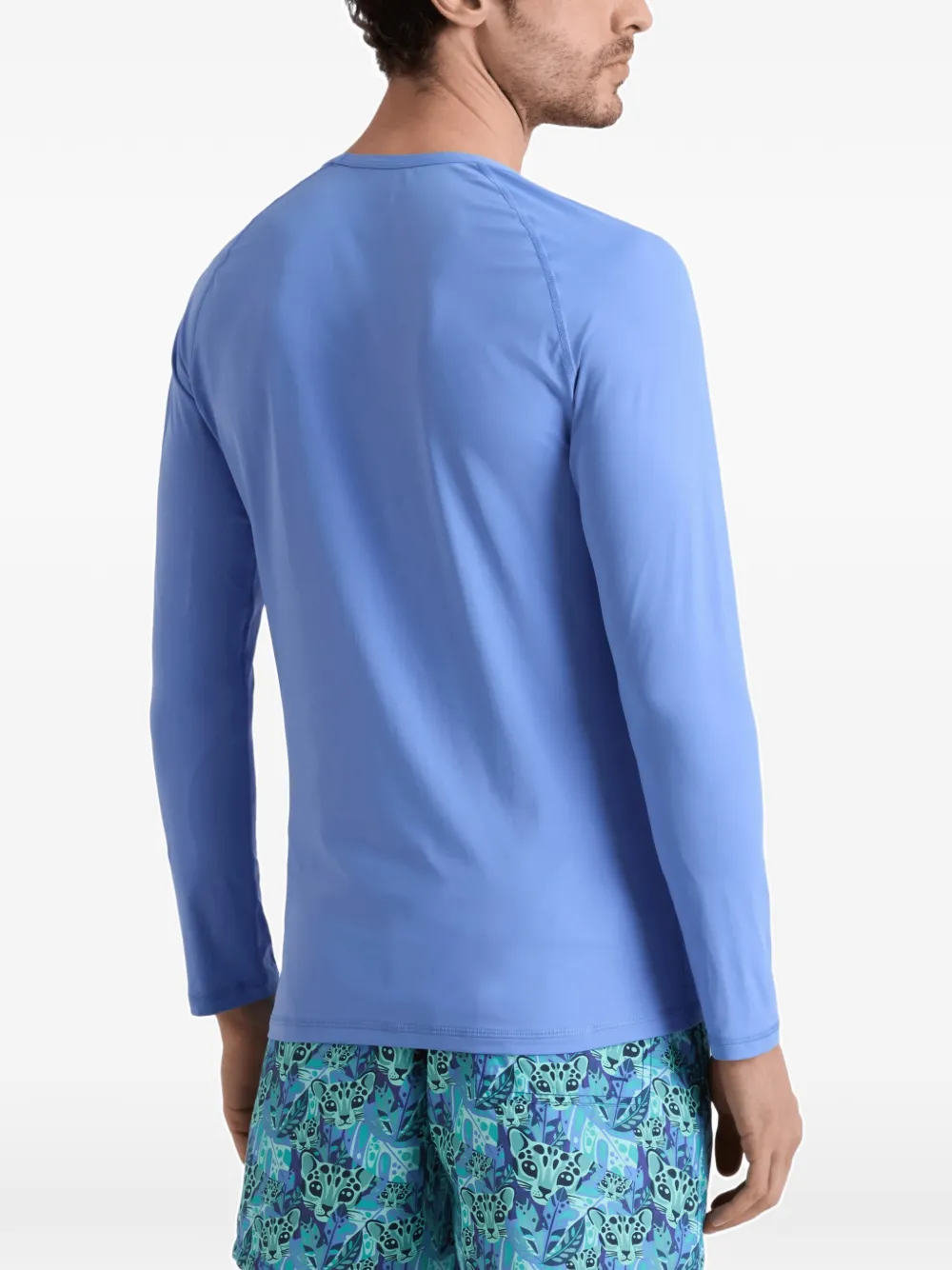 Vilebrequin Rashguard T-shirt met lange mouwen Blauw