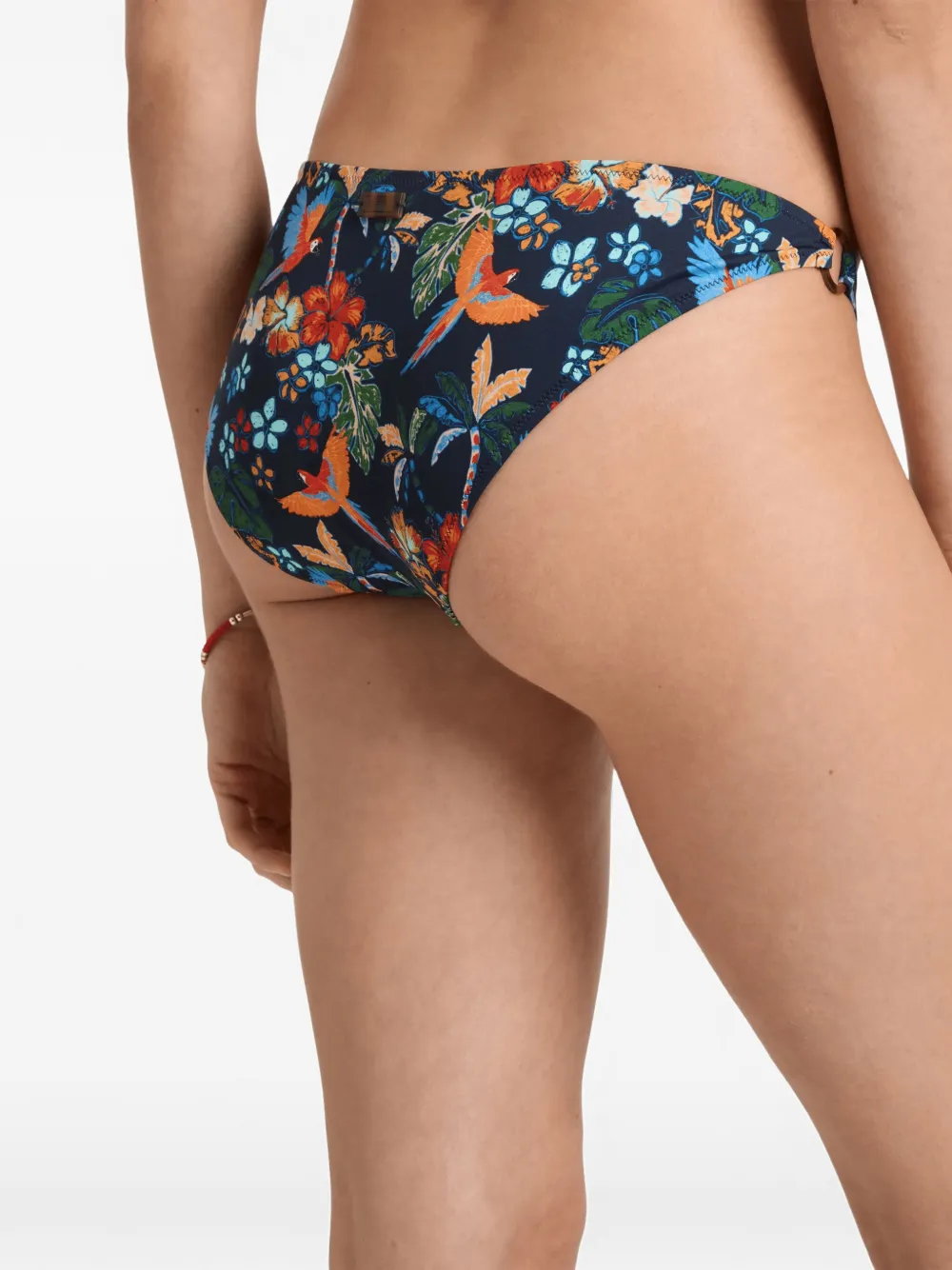 Vilebrequin Salva bikinislip met tropische print Blauw