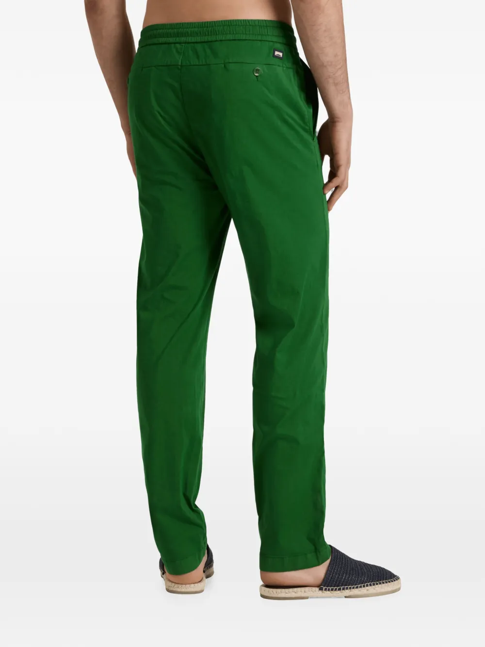 Vilebrequin Broek met elastisch trekkoord Groen
