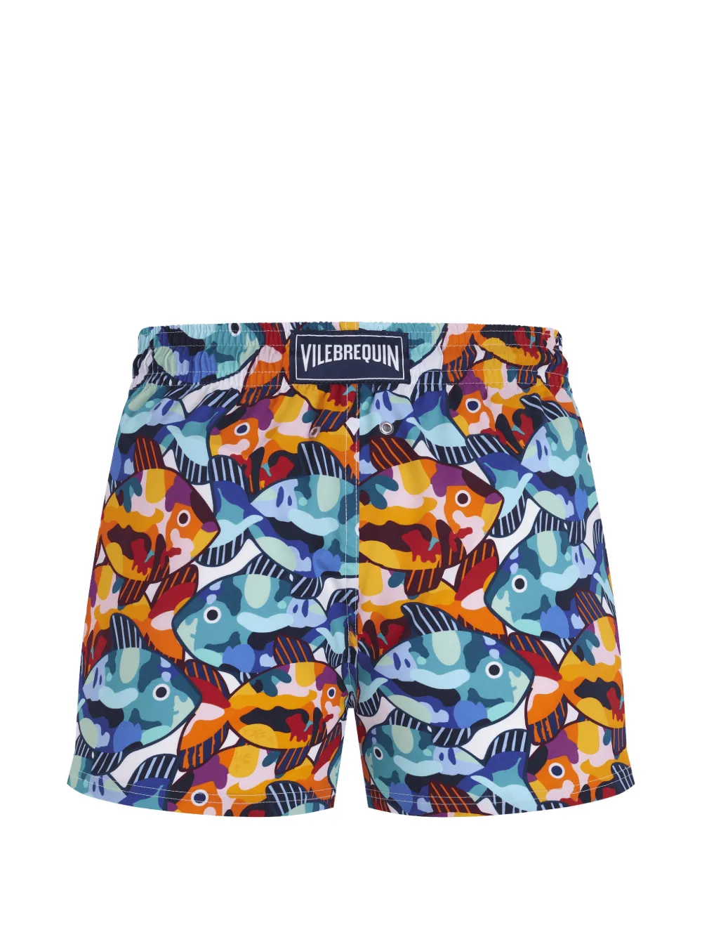 Vilebrequin Pacu zwembroek met print Blauw