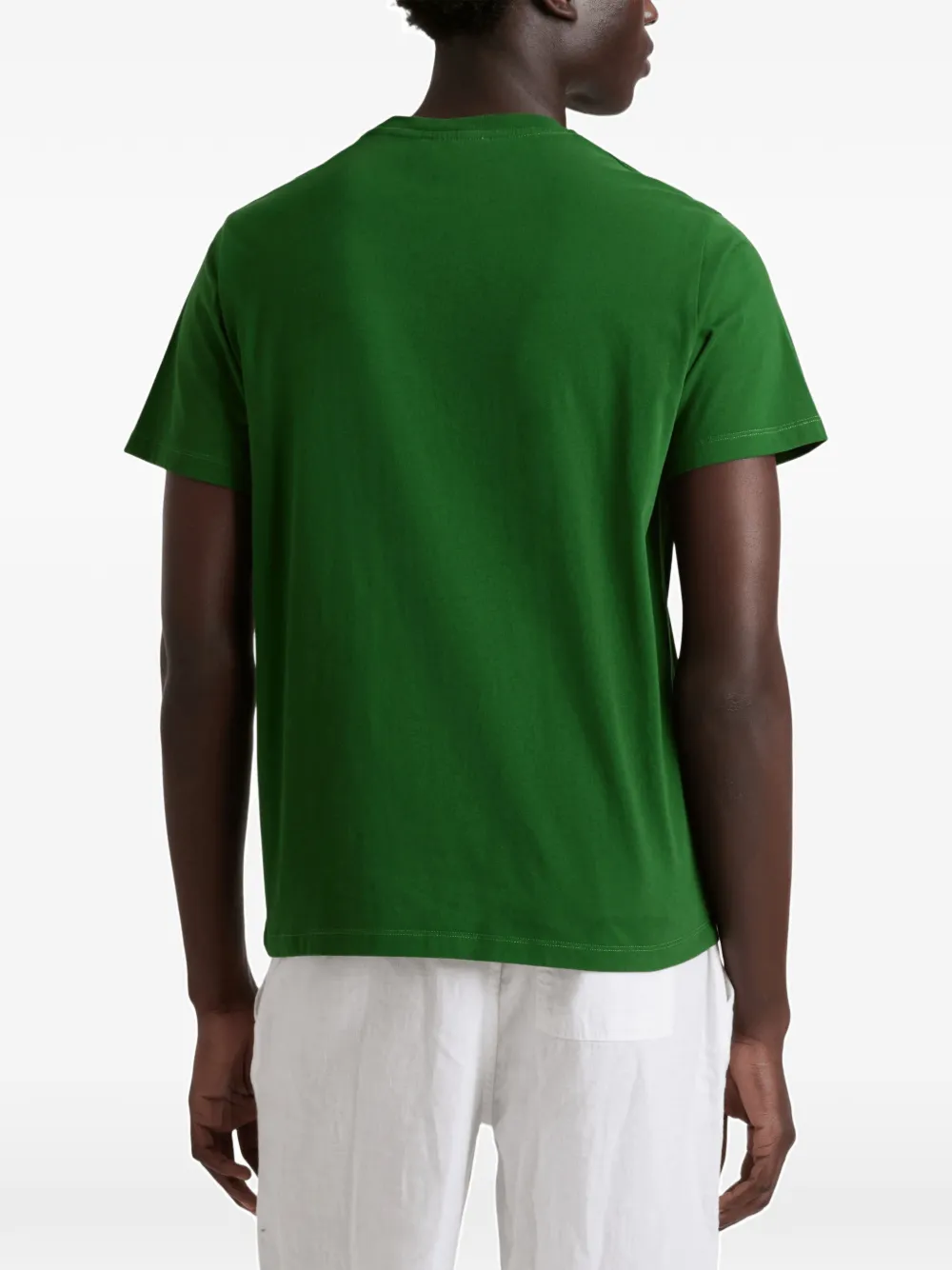 Vilebrequin Partisol katoenen T-shirt Groen