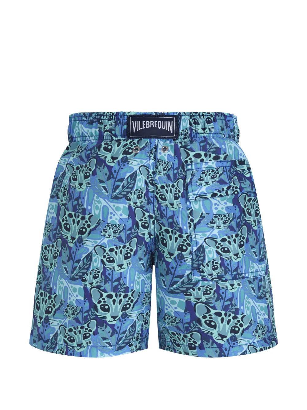 Vilebrequin Kids Tigresa zwembroek Blauw