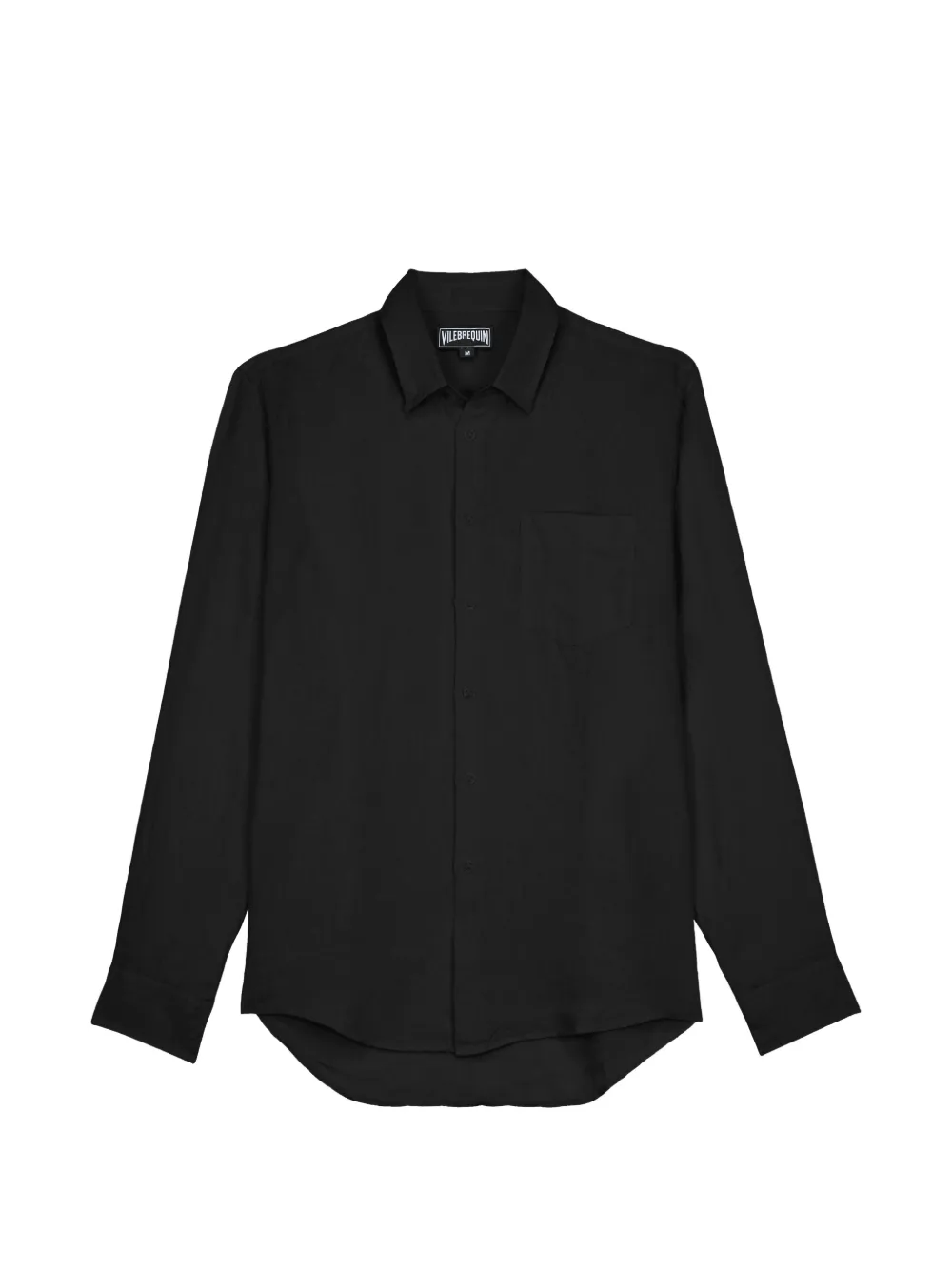 Vilebrequin linen chest-pocket shirt