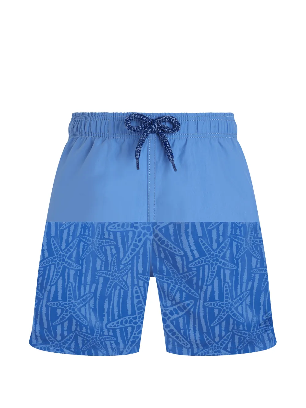 Vilebrequin Kids Starlettes zwembroek met zeester-print Blauw