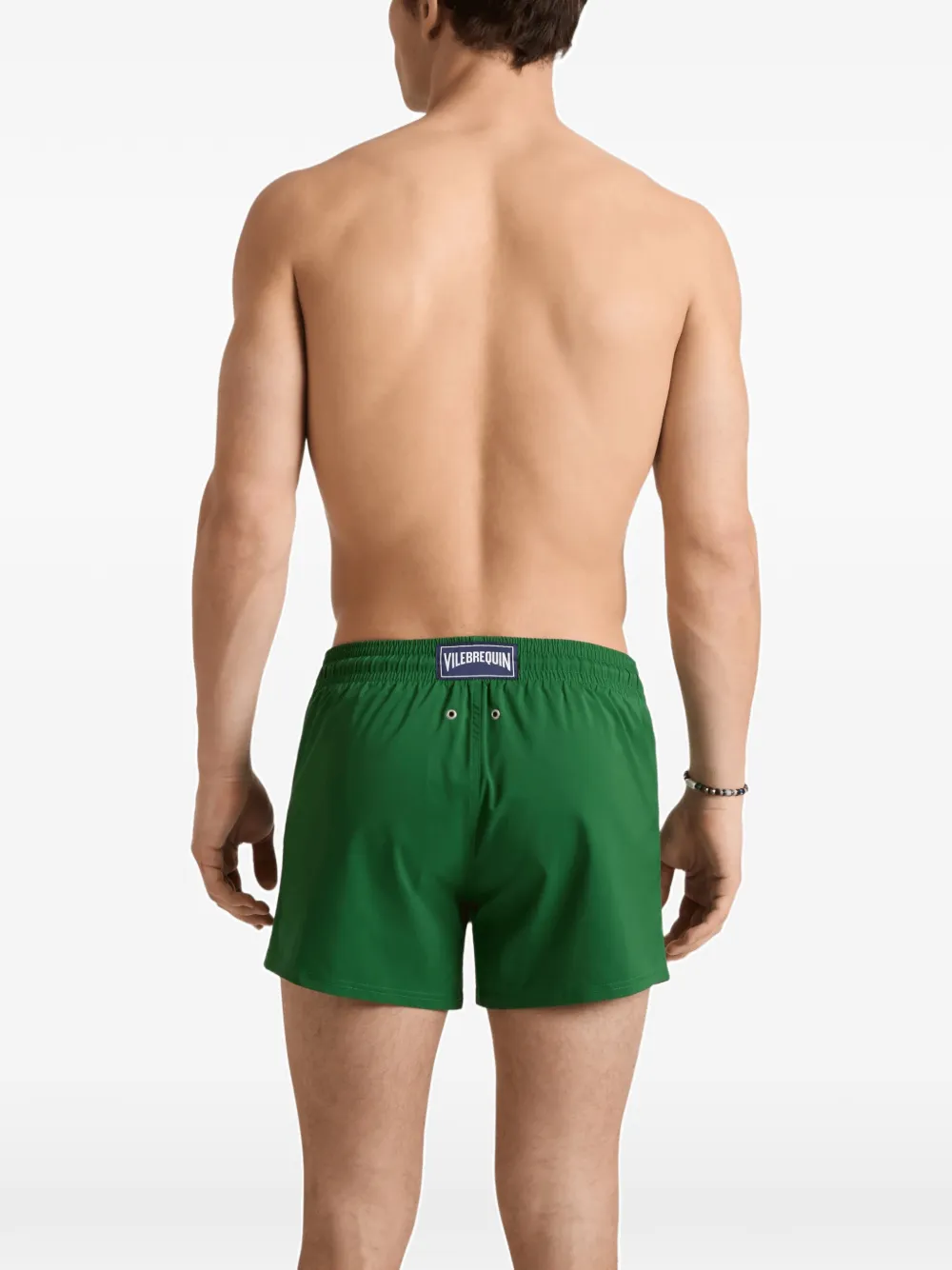 Vilebrequin Zwembroek met elastische taille Groen