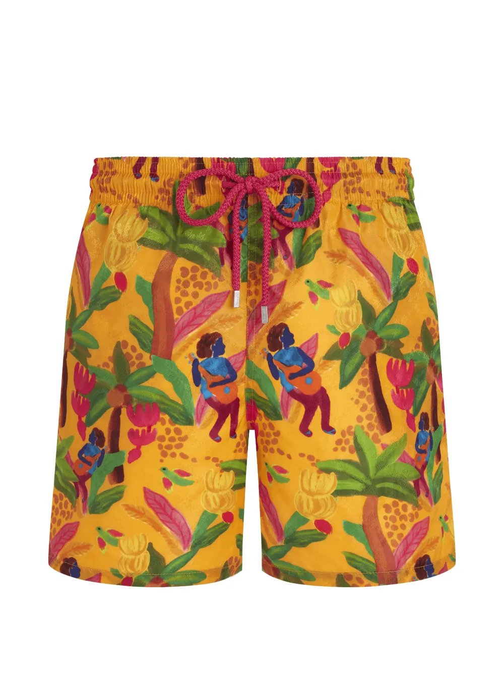 Vilebrequin Tropicalia swim shorts | Orange | Image 1