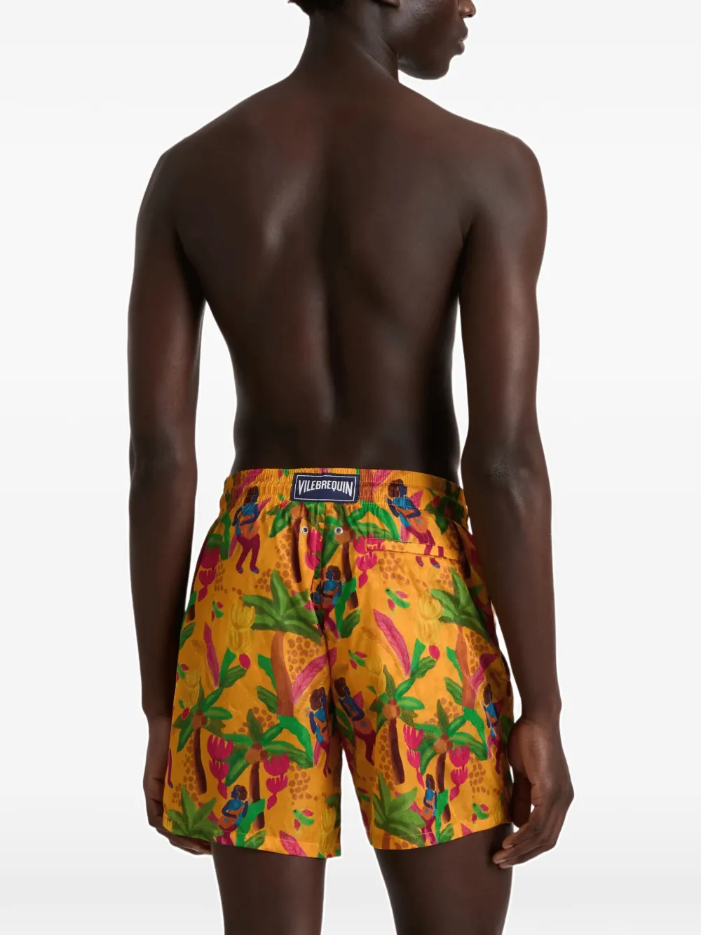 Vilebrequin Tropicalia zwembroek Oranje