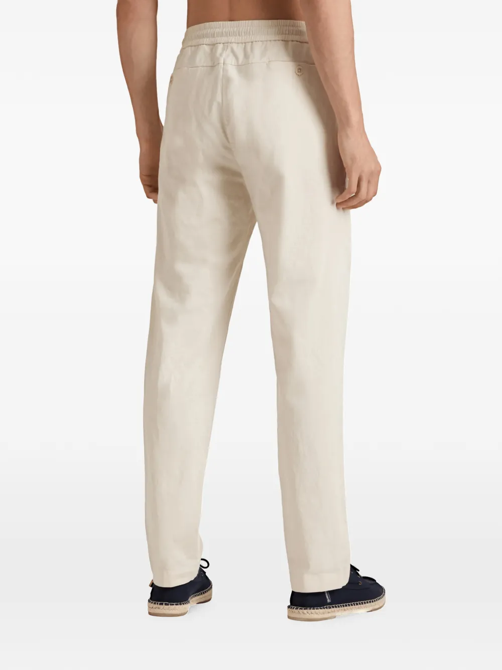 Vilebrequin Clemence broek met elastische taille Beige