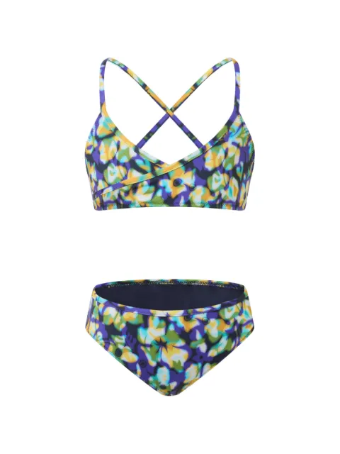 Vilebrequin Kids Frangipanier Trouble floral-print bikini