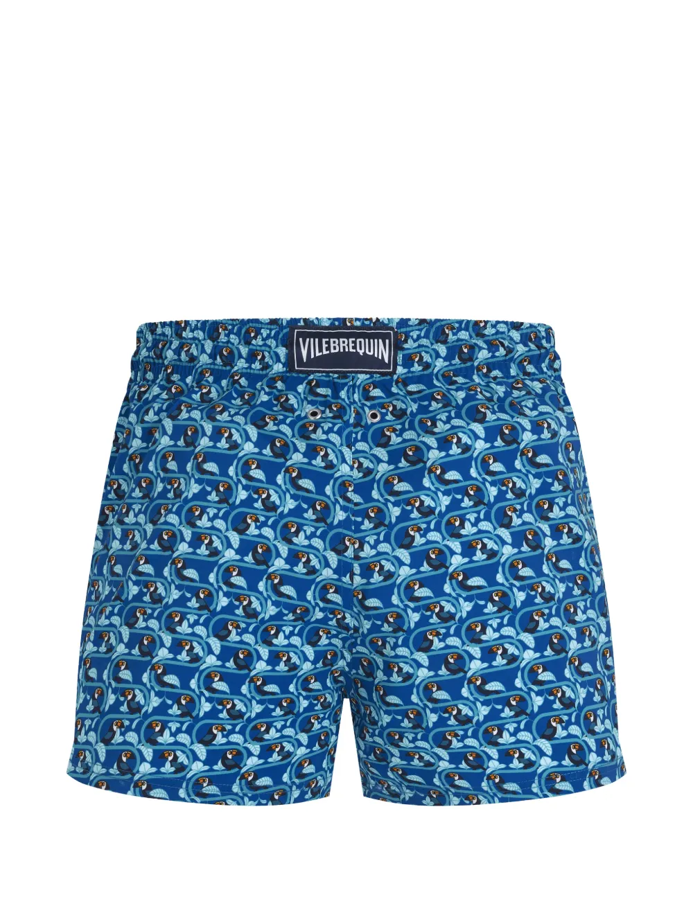 Vilebrequin Toucana zwembroek met print Blauw