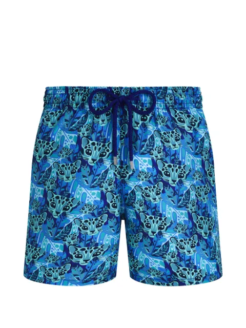 Vilebrequin tigresa print swim shorts