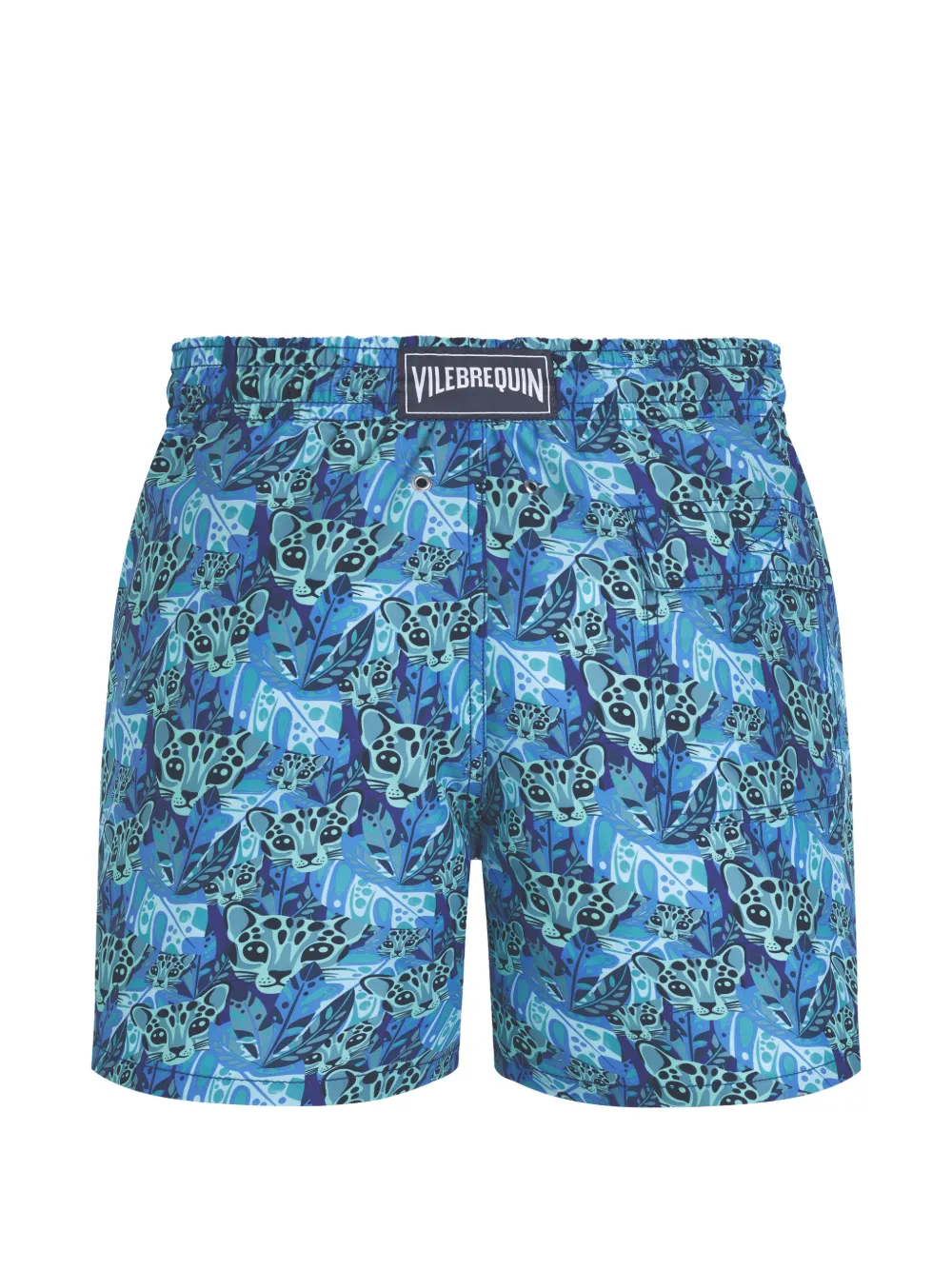 Vilebrequin Tigresa zwembroek met print Blauw