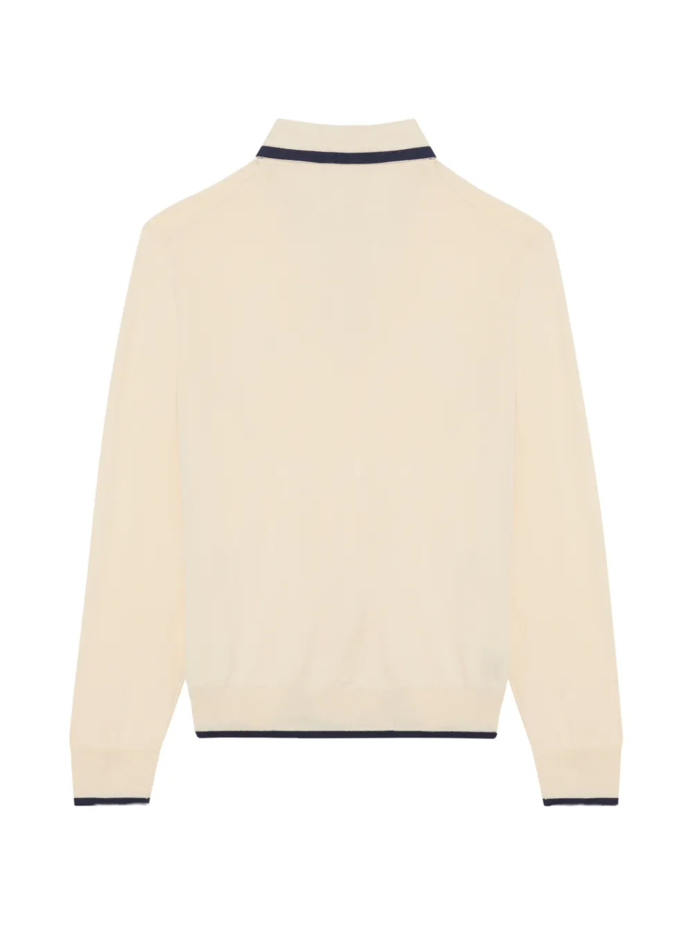 Vilebrequin Poloshirt met contrasterende afwerking Beige