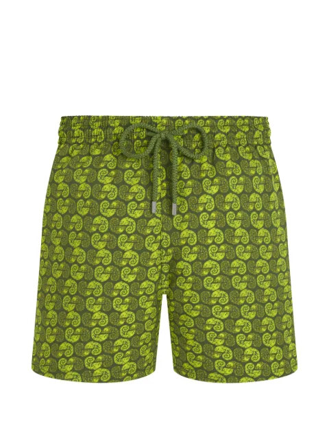 Vilebrequin chameleon-print swim shorts