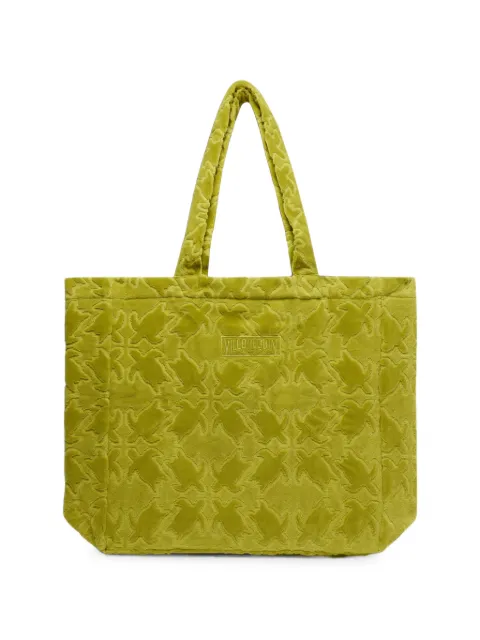 Vilebrequin Turtles terry-cloth beach bag