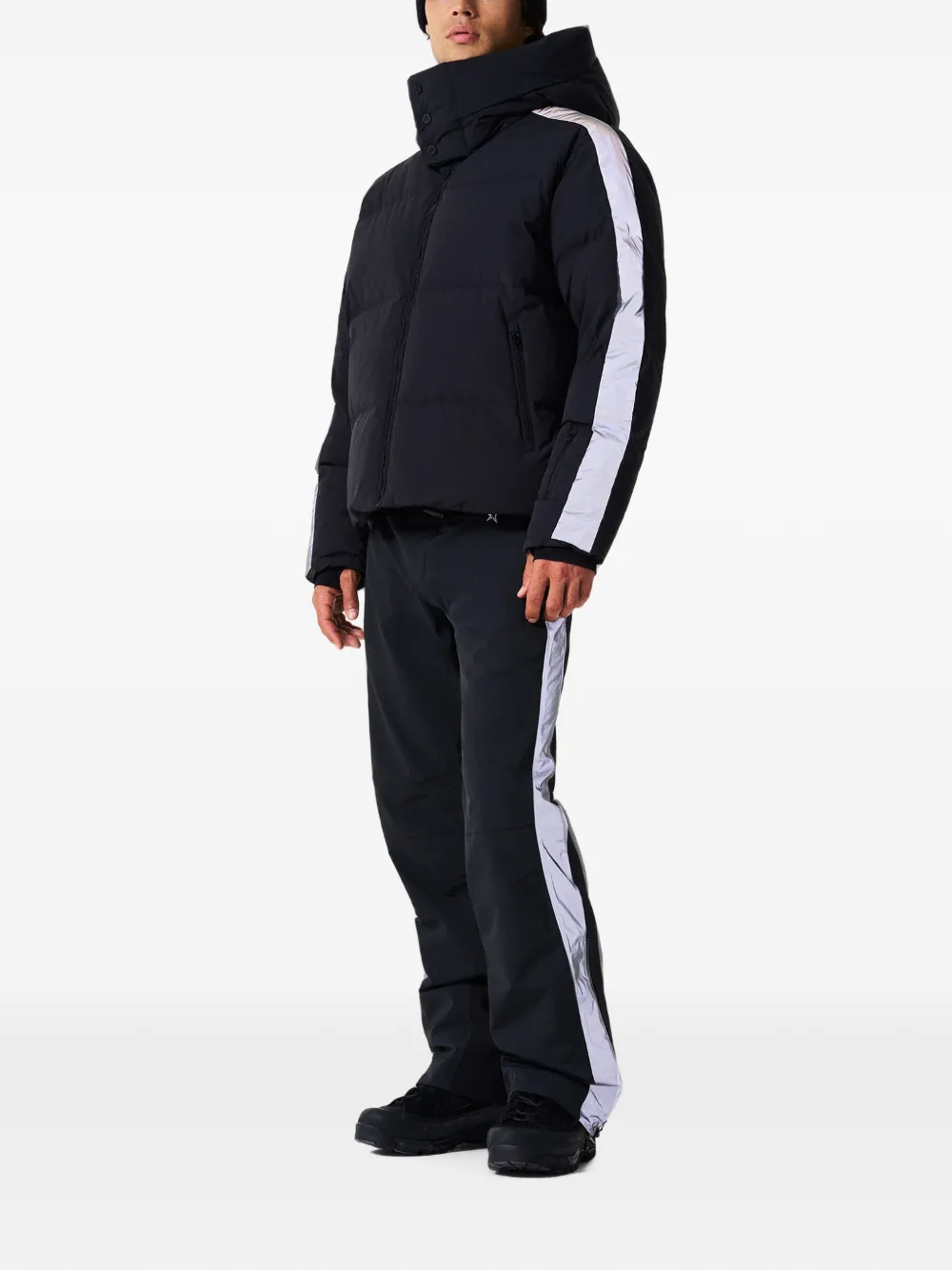 Perfect Moment Mountain Mission Down Jacket in Black, view 2