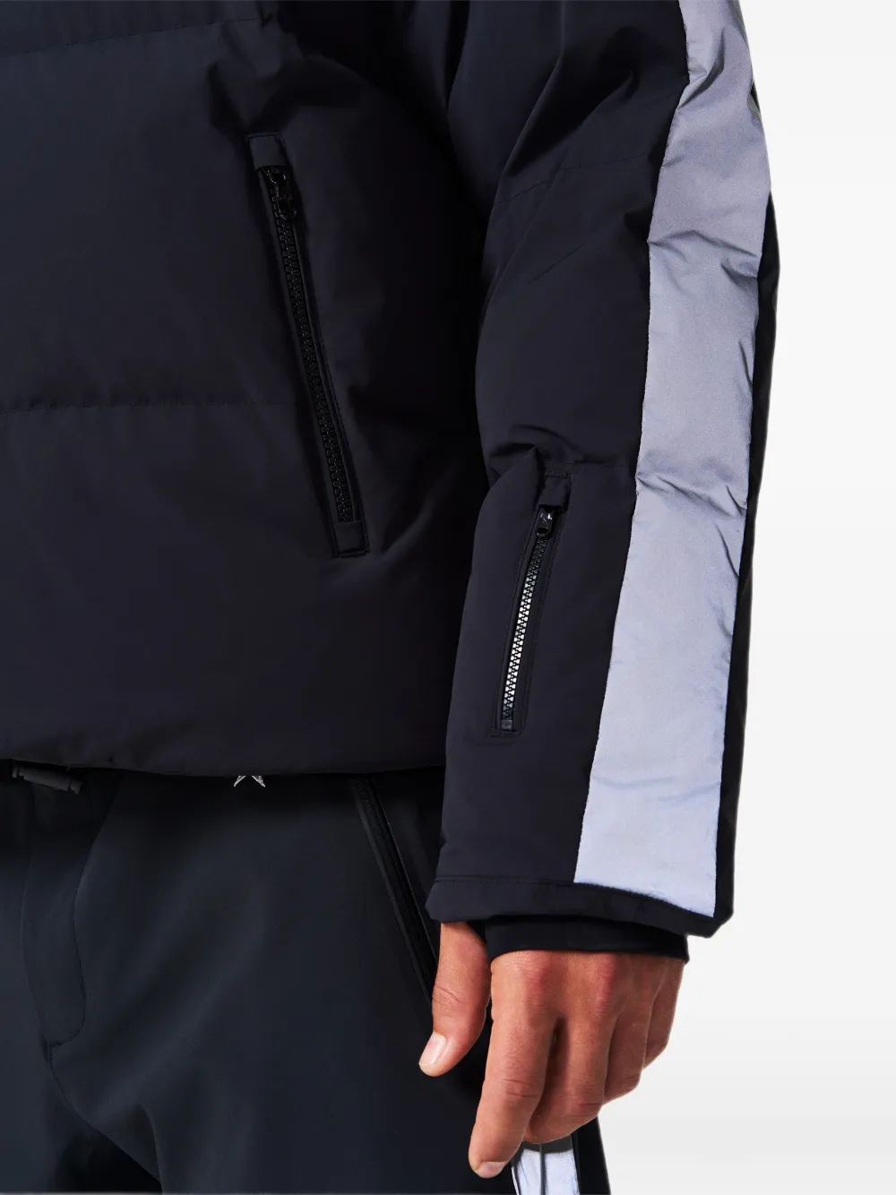 Perfect Moment Mountain Mission Down Jacket in Black, view 3