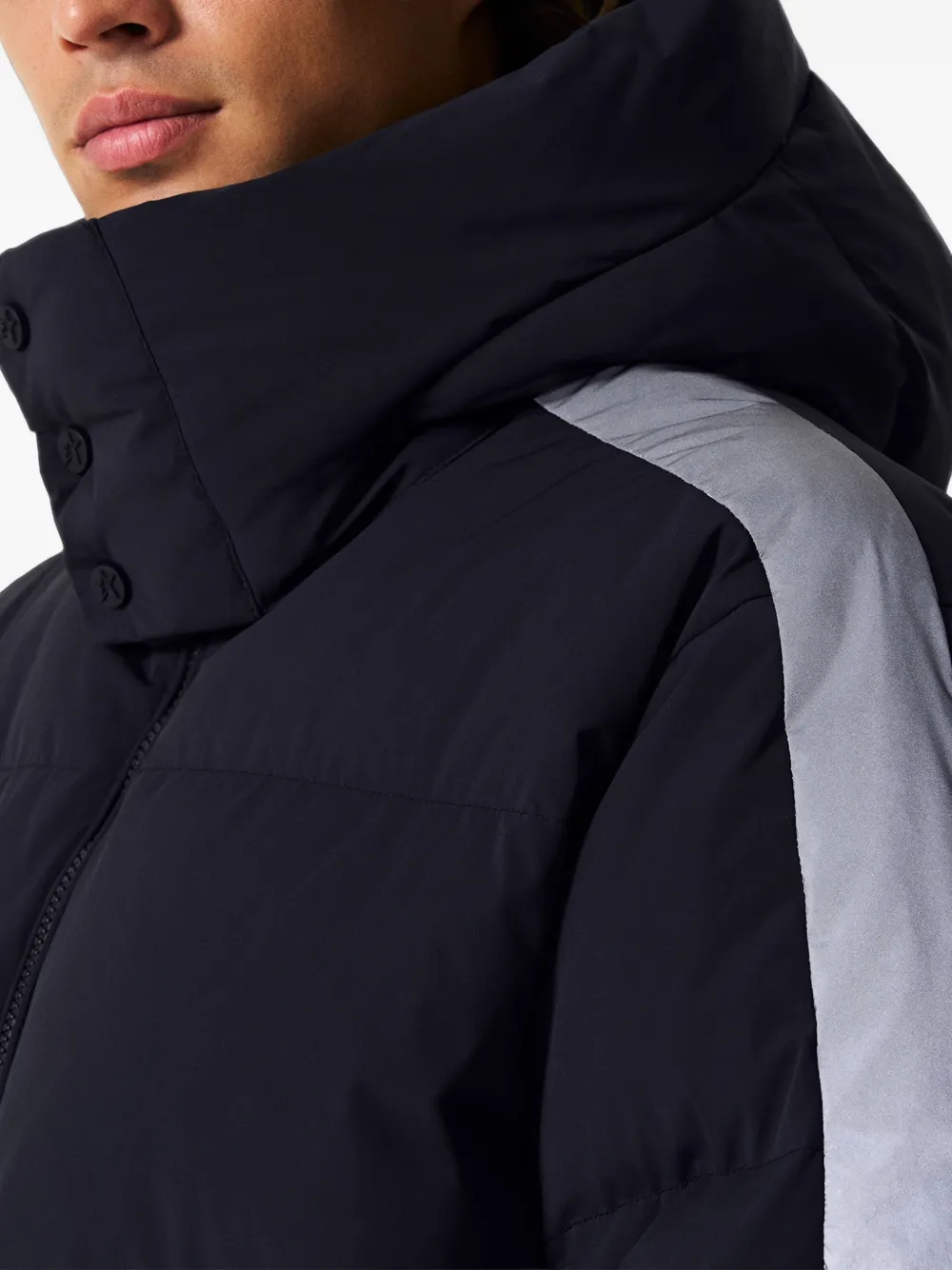 Perfect Moment Mountain Mission Down Jacket in Black, view 4