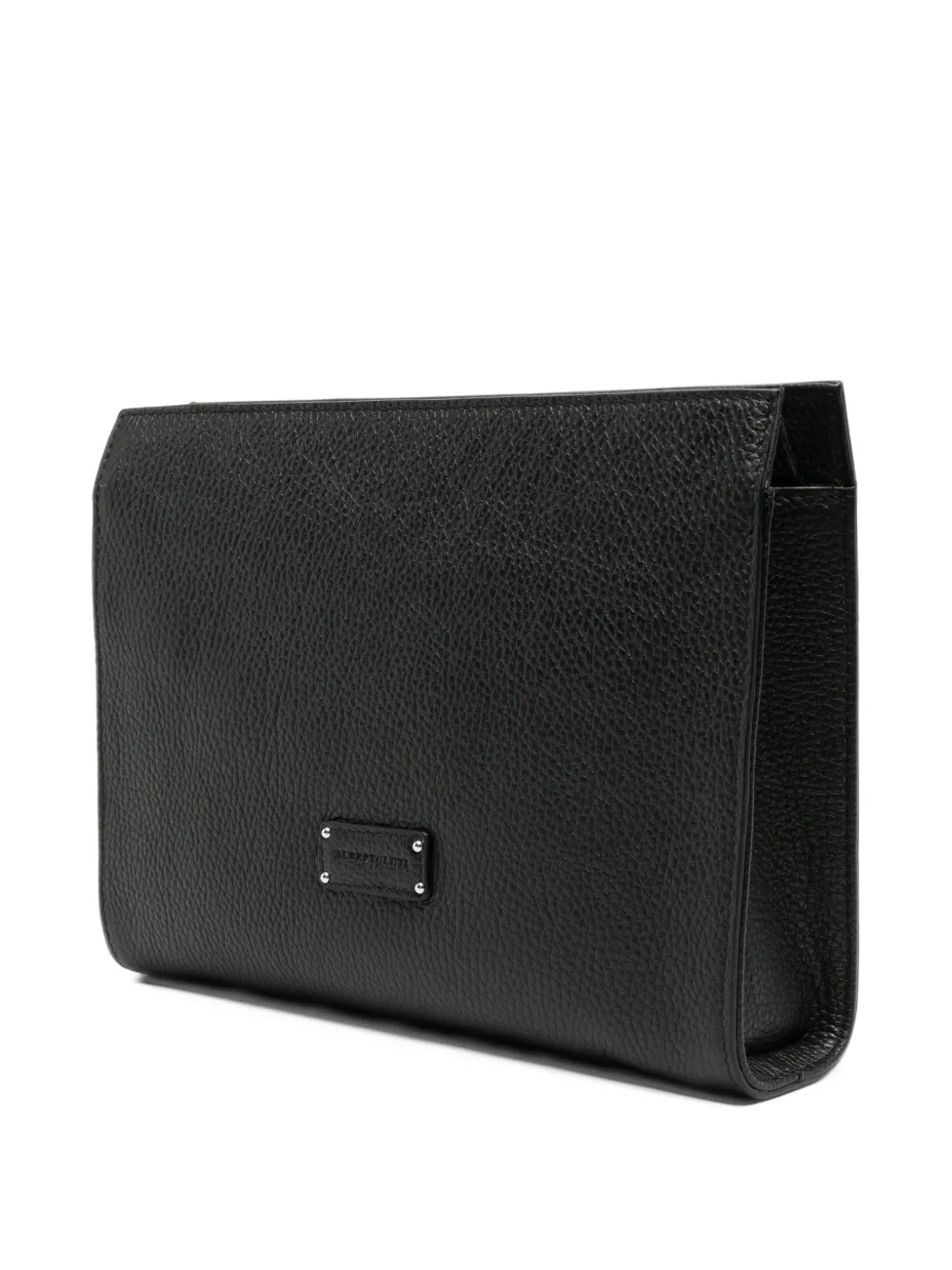 ALBERTO LUTI Leren clutch Zwart
