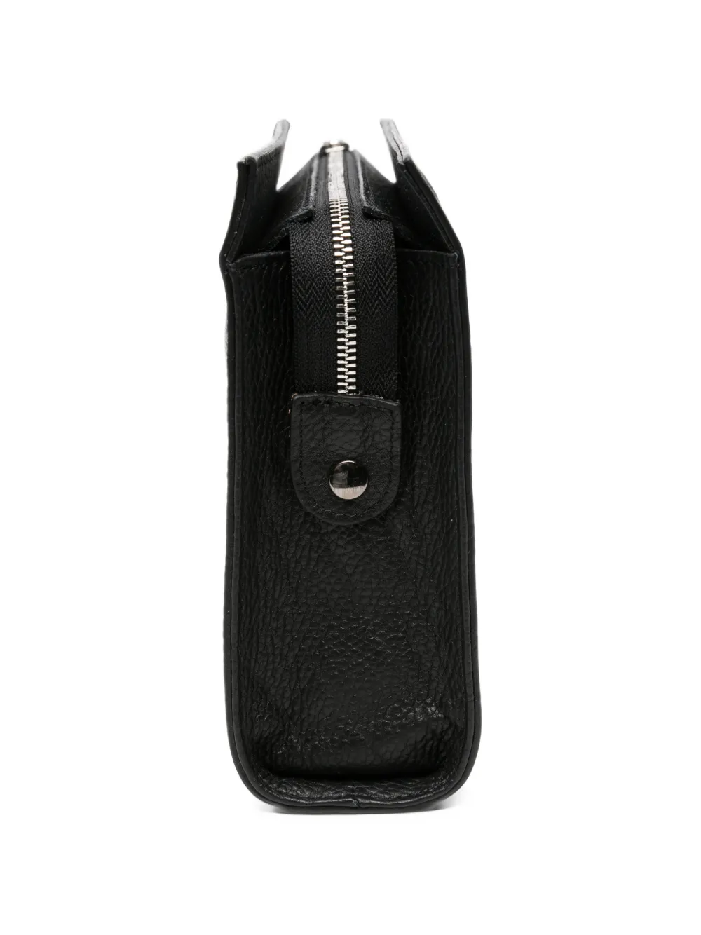 ALBERTO LUTI Leren clutch Zwart