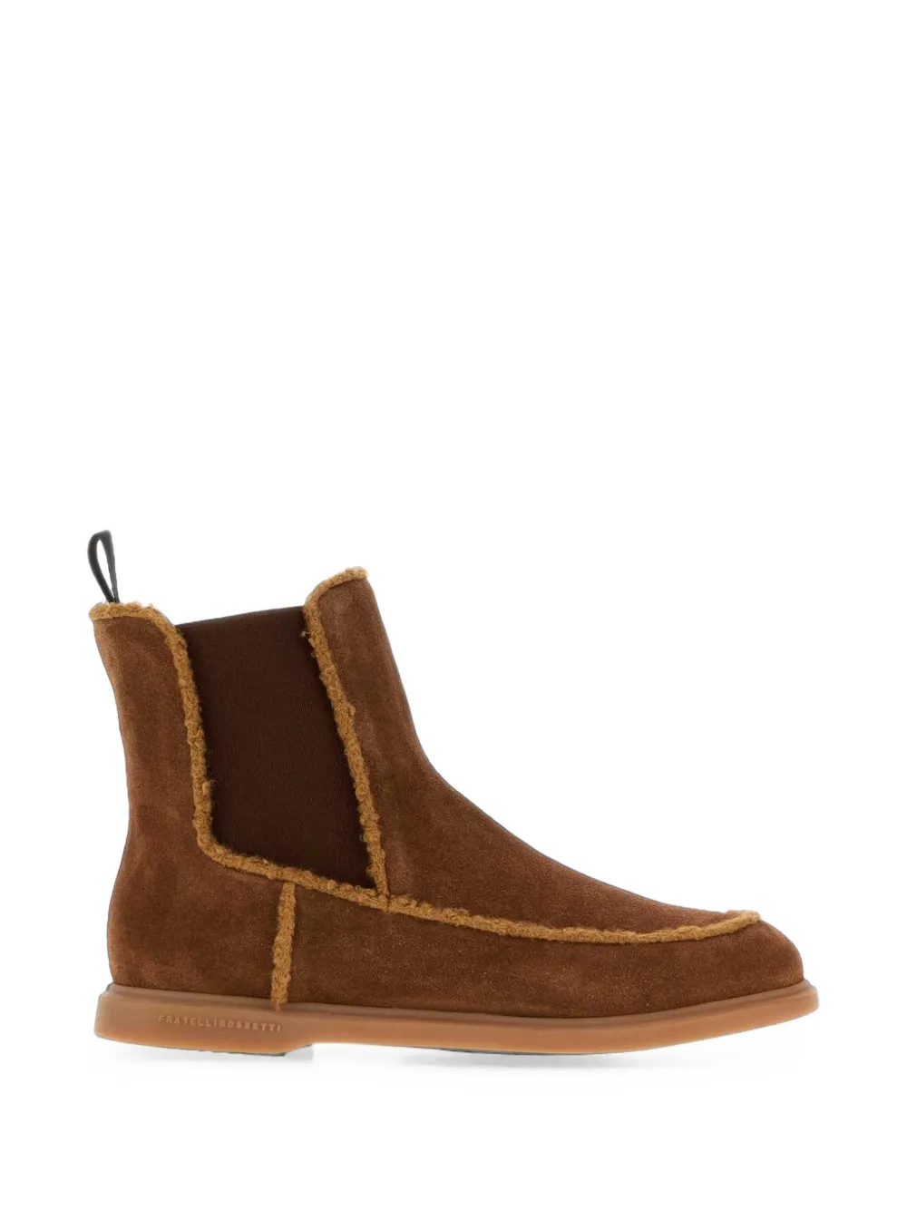 Fratelli Rossetti shearling-trim suede Cheseal boots