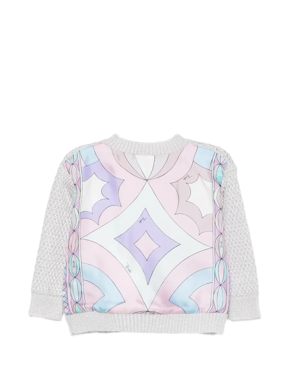 PUCCI Junior Vest met vlakken Grijs