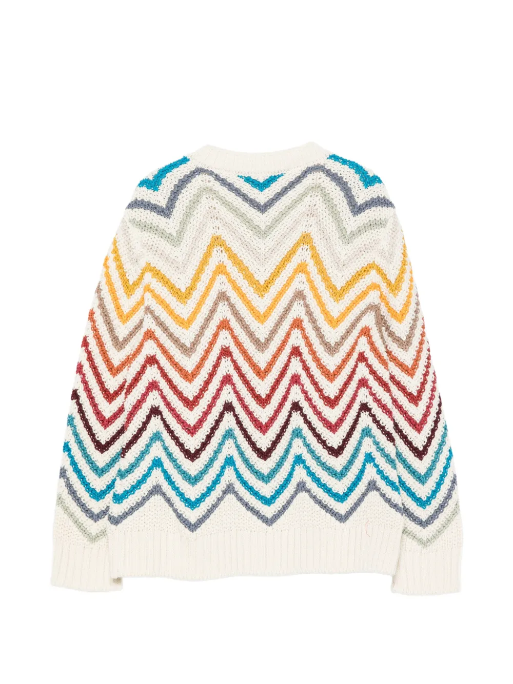 Missoni Kids Trui met zigzag-patroon Beige