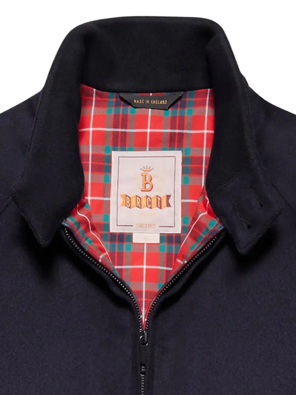 Baracuta G9 wollen jack Blauw