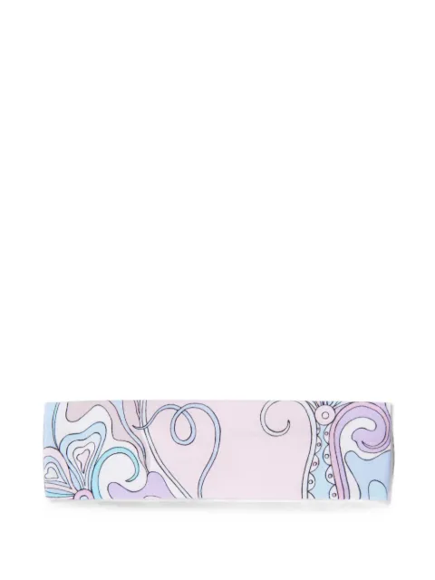 PUCCI Junior orchidee-print hairband