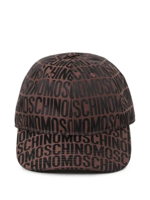 Moschino gorra con motivo del logo