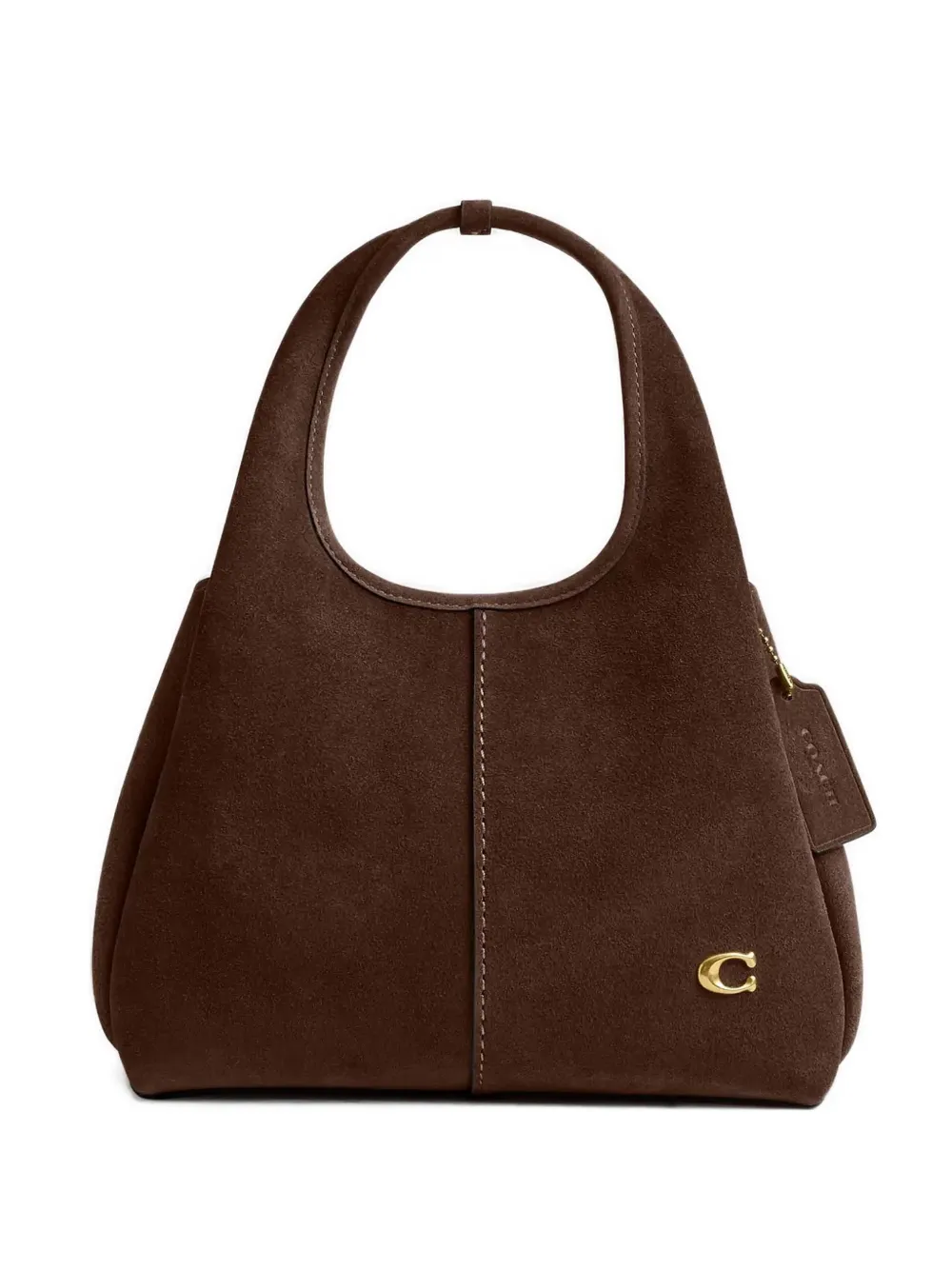 Coach 23 Lana suede shoulder bag