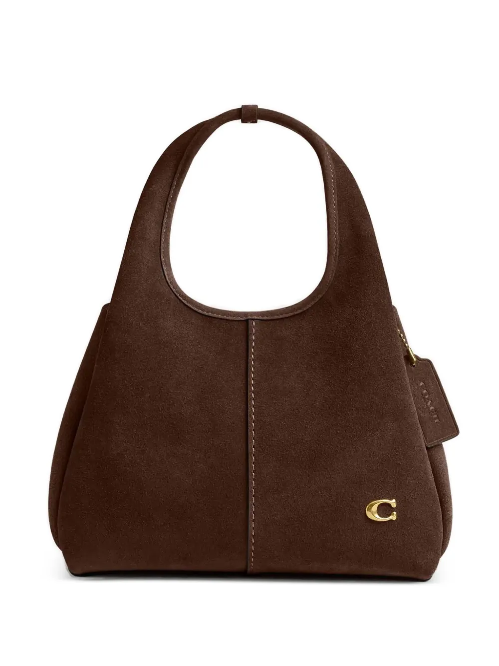 Coach 23 Lana suede shoulder bag - Brown