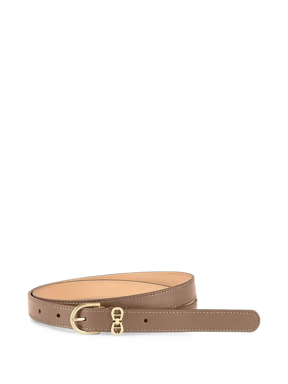 AIGNER logo-plaque buckle-fastening belt