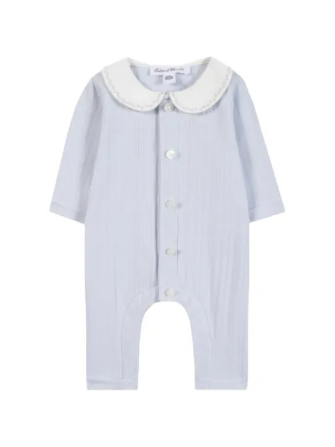 Tartine Et Chocolat romper con bordado y cuello Peter Pan