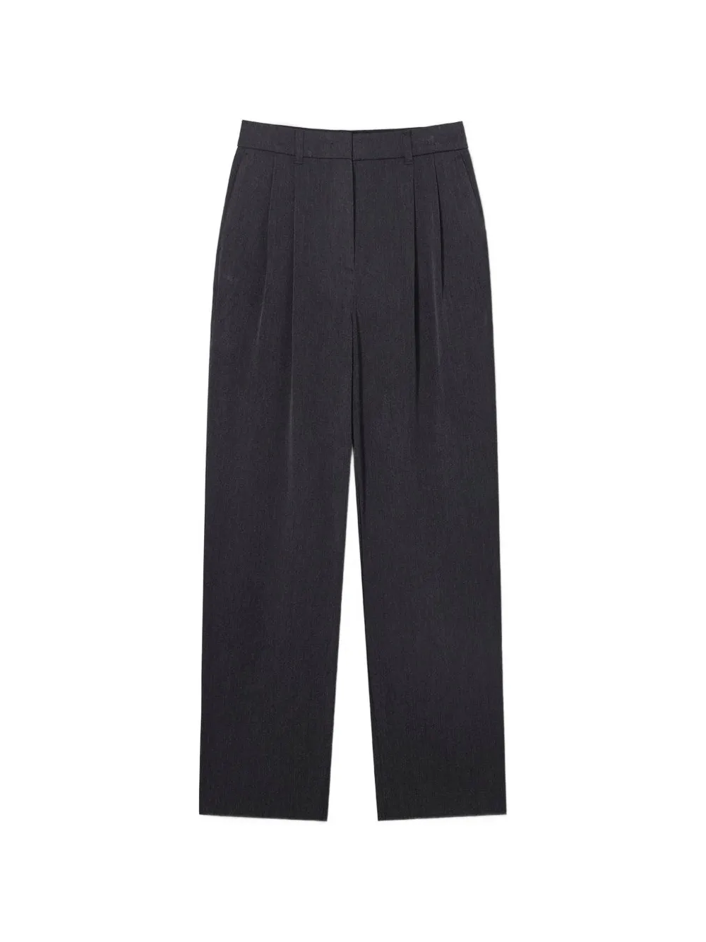 DUNST pantalon à détails plissés - Gris