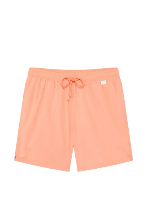 MC2 Saint Barth shorts de playa con parche del logo y cordones en la pretina