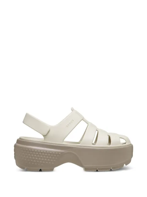 Crocs Stomp Fisherman Sandalen mit Logo