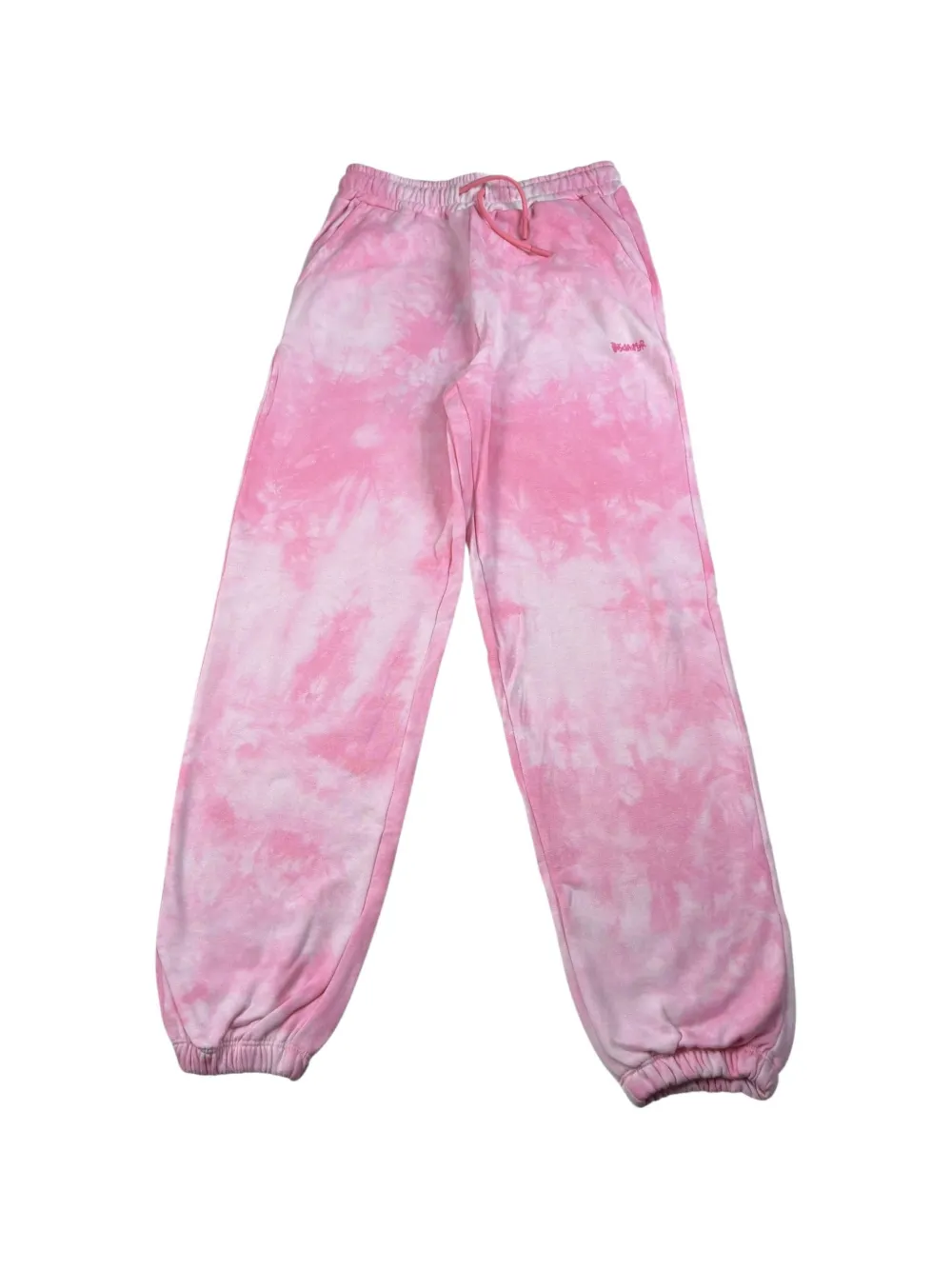 DISCLAIMER tie-dye track pants - Rosa