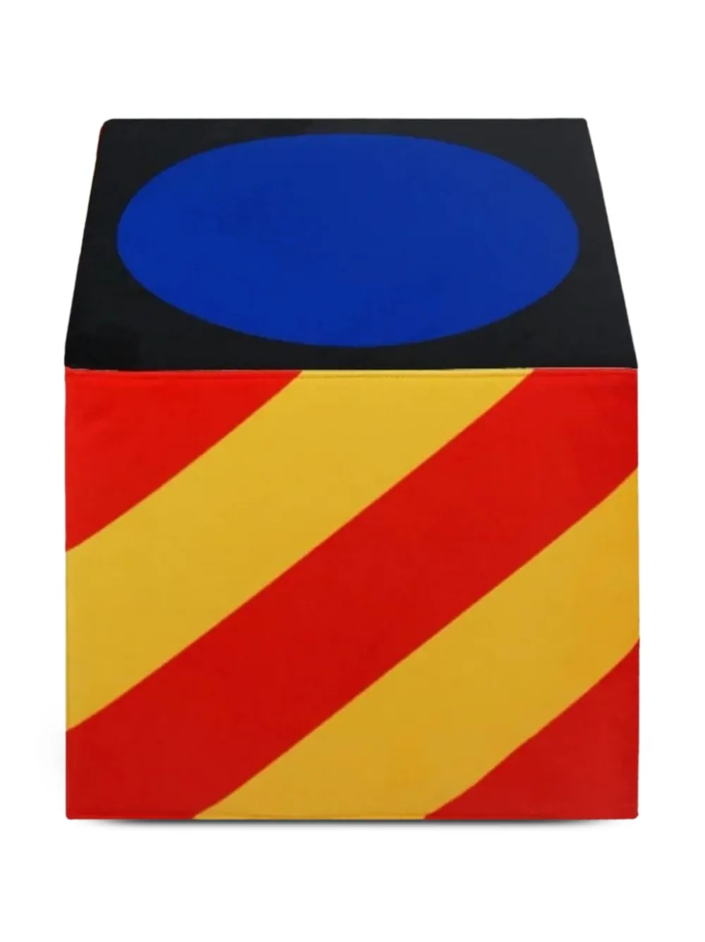 Qeeboo pouf Signal à chevrons - Rouge Qeeboo pouf Signal à chevrons - Rouge