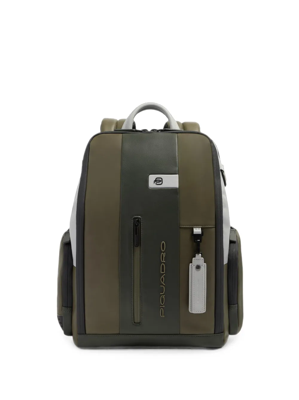 PIQUADRO Urban Daypack logo-plaque panelled backpack