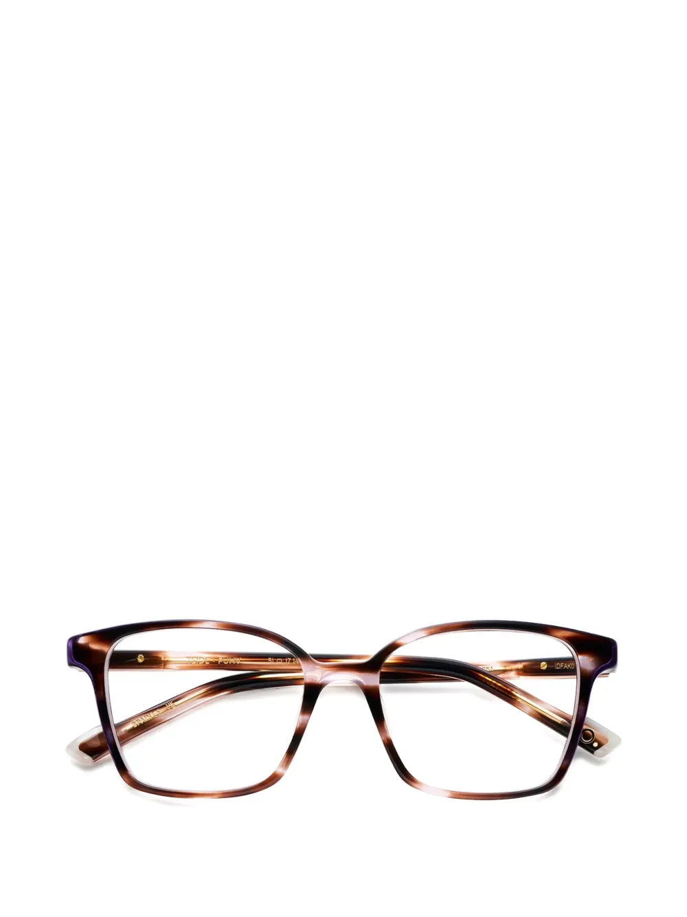 Etnia Barcelona Teide square-frame glasses - Marrone
